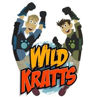 Wild Kratts Chirs and Martin Iron On T Shirt Transfer w/FREE