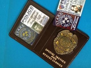Resident Evil STARS ID Badge Metal Chris Redfiled STARS front ver