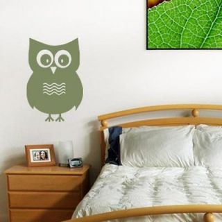Owl Vinyl Wall Art Decal Sticker Transfer Kids Bedroom Decor AN005
