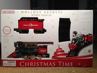 Brand New Holiday Express Christmas Train Set Toy 18 Piece