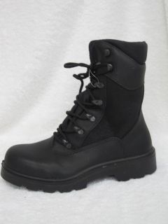 Mens New Size 6 Cofra Safety Shoes Black High Boots