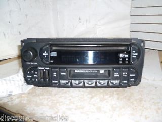 03 04 Chrysler PT Cruiser Ram Radio Cd Cassette AC *