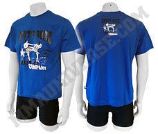 Wand Chute Boxe Fighters T Shirt   Blue   [MMA UFC]