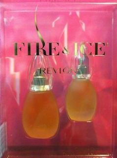 FIRE AND ICE BY REVLON COLOGNE SPRAY LOT OF 2
