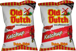 OLD DUTCH KETCHUP CHIPS 40 x 40g BAGS CASE LOT