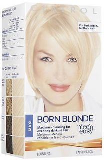 Clairol Nice n Easy Born Blonde Maxi Hair Color   1 Kit