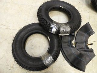 VESPA SCOOTER BLACKWALL TIRES WITH TUBES 3.50  8 INCH TUBE TYPE