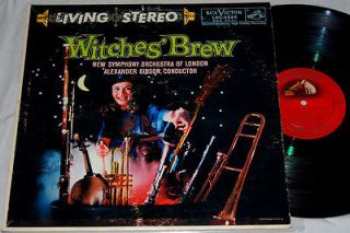 ALEXANDER GIBSON WITCHES BREW LSC 2225 LIVING STEREO SHADED DOG ORG LP