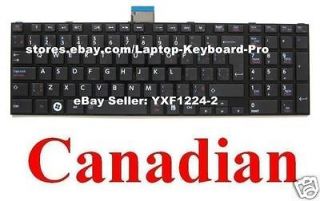 Satellite L850 L850D L870 L870D Keyboard Clavier   Canadian   New