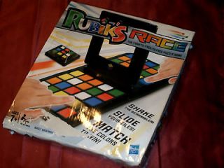 Rubiks Race Game Puzzle 2 Player Ages 7+ Hasbro NIB Sealed pieces