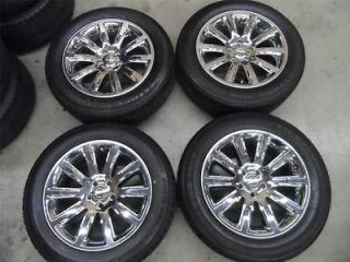 18 OEM Chrysler 300c Challenger Charger Chrome Wheels w/ Tires