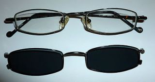 Smart Clip 600 Eye Glasses Magnetic Clip On Sunglasses Hard Case