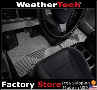2010 chrysler town and country floor mats gray