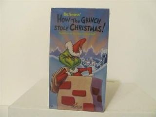 Dr. Seuss How the Grinch Stole Christmas (VHS, 1990) New/Sealed