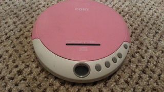 Coby CX CD109 Portable CD Player Walkman Discman Tested and Working