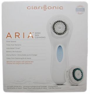 Clarisonic Aria White Pro Sonic Skin Cleansing System Sealed NEW