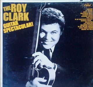 ROY CLARK   GUITAR SPECTACULAR   CAPITOL LP   PROMO STAMP