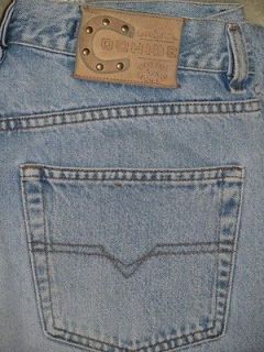 SZ 32 Jeans DIESEL COCHISE Stonewash VINTAGE Relaxed Button Fly Made