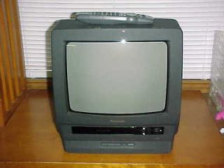 PANASONIC 13 4 Head TV/VCR Combo w/ Remote PV M1346