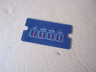 Selector Pad for Washers Laundromat Huebsch Coin Laundry Wash