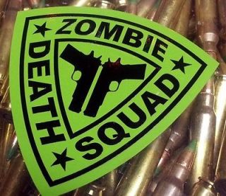 LOOK Zombie Death Squad Sticker 2 3 Decal Tactical AR15 AK
