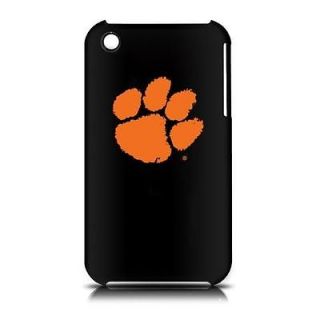Clemson Tigers Apple iPhone 3G/3GS Hard Case   Matte Black Faceplate