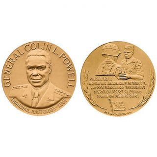 General Colin Powell Desert Storm MINT Medal
