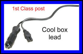12V DC IN Car Cooler Cool Box Mini Fridge Replacement 2 Pin Lead Cable