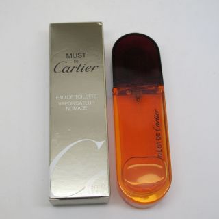Must de Cartier by Cartier .5 oz Eau de Toilette Travel Spray
