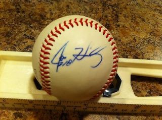 Jose Hernandez Terry Francona +1 Autograph Signed Baseball Ball