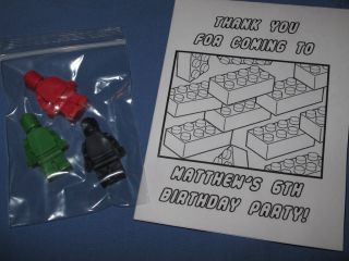 Personalized Coloring Pages (PDF FILE ONLY) Lego Themed Birthday