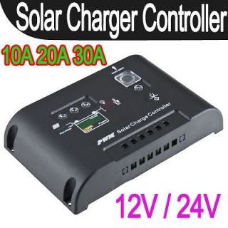 20A Solar Power Panel Charger Controller Regulator Auto switch 12V/24V