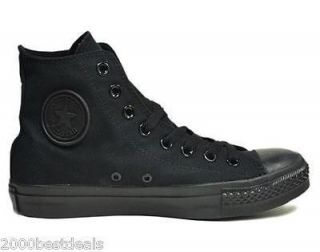 CONVERSE SHOES ALL STAR CHUCK TAYLOR MONOCHROME BLACK GIRLS 3S121