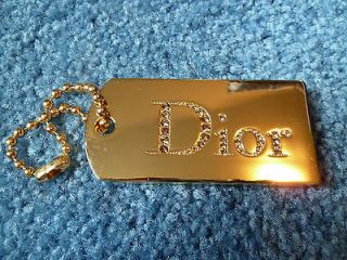 DIOR DOG TAG RARE DIOR SPARKLING Lipstick Limited Edition GOLD