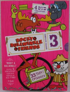 DVD Box Set Rocky & Bullwinkle Complete Season Three 4 discs 33