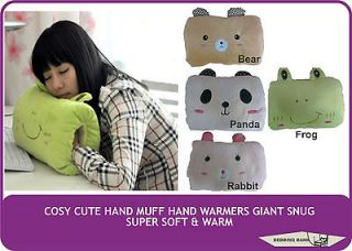 Pet Giant Glove Hand Warmer Mitten Muff Comfy Cosy Playful Snug Cute