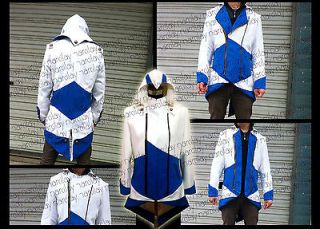 ASSASSINS CREED III CONNOR KENWAY TAILOR MADE COSPLAY HOODIE JACKET