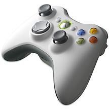 Microsoft Xbox 360 White Wireless Controller   Used   Great Condition