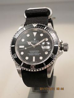 20mm straps BOND combo (exclude Rolex Submariner 200m watch