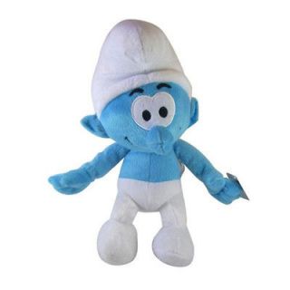 3D MOVIE The Smurfs Plush Doll Disney toy 9 COOL new/ tag BOY clumsy