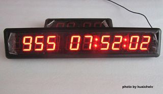 High Characters DDD LED Digit Countdown/up Counter LED Countdown