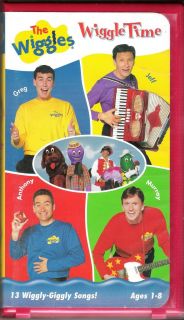 Wiggles, The Wiggle Time (VHS, 2000, Clam Shell)