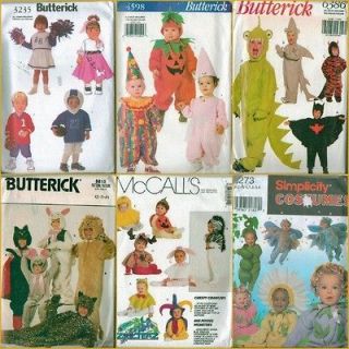 OOP Child Infant Toddler Halloween Costume Sewing Pattern