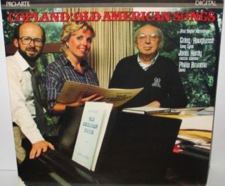 Janis Hardy & Philip Brunelle   Copland Old American LP