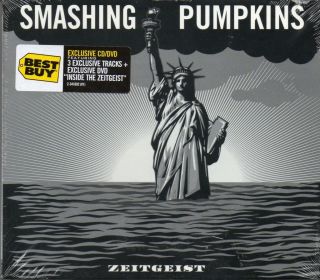 SMASHING PUMPKINS   ZEITGEIST (2 Disc CD & DVD Digipak) NEW & SEALED