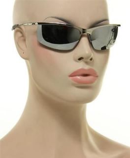Silver Metal Frame Mirror Lens Sports Fashion Shades Sunglasses 237