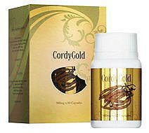 Qty2 Cordy Gold Cordyceps sinensis extract By Gano Excel 30capsules
