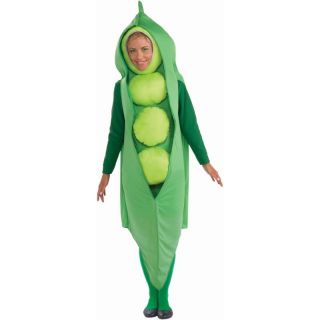 PEA POD tunic funny mens womens adult costume halloween food vegetable