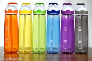 NEW Contigo Addison Autospout Plastic Water Bottle Leak Proof 24oz BPA