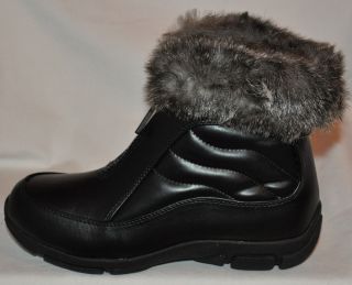 COUGAR SPORT Abby Black Waterproof Warm Furry Boots 7M